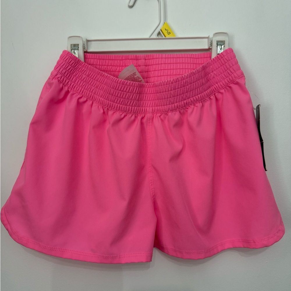No Boundaries Bright Pink Athletic Shorts